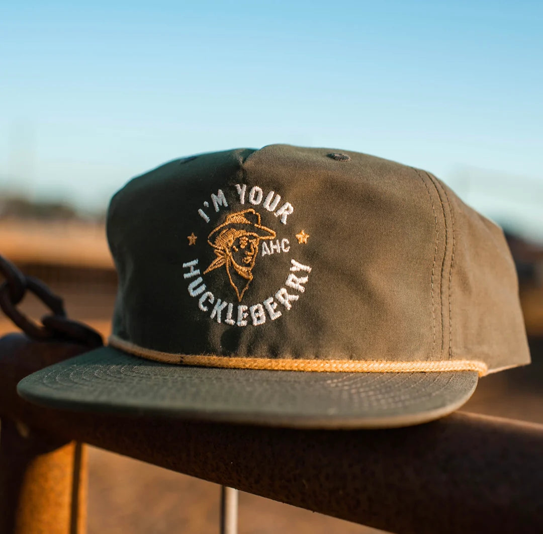 Armadillo Hat Co. Huckleberry Rope Snapback Hat