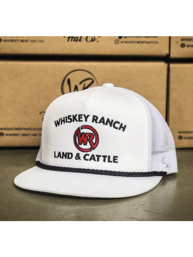 Whiskey Bent Hat Co. Whiskey Ranch Rope Snapback Hat