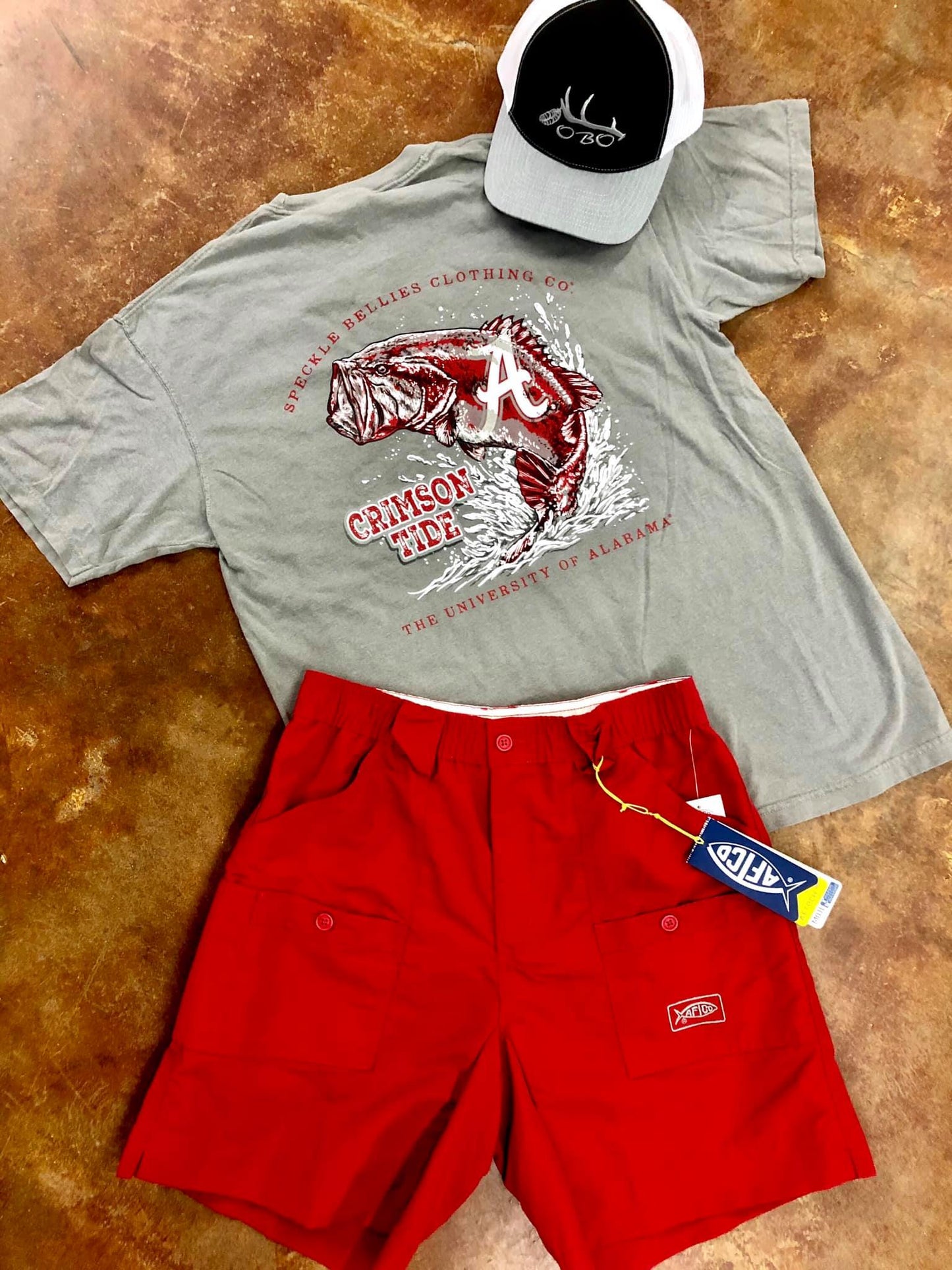 Speckle Bellies Alabama Bass S/S TEE Shirt