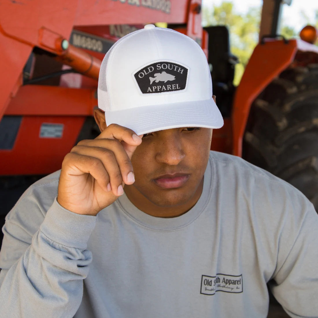 Old South Apparel Broken Line Trucker Snapback Hat