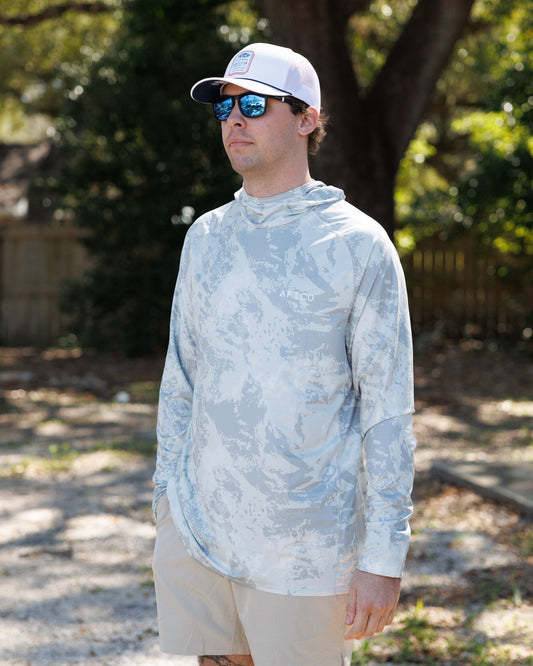 Aftco Men's Adapt Hood L/S Perf Shirt