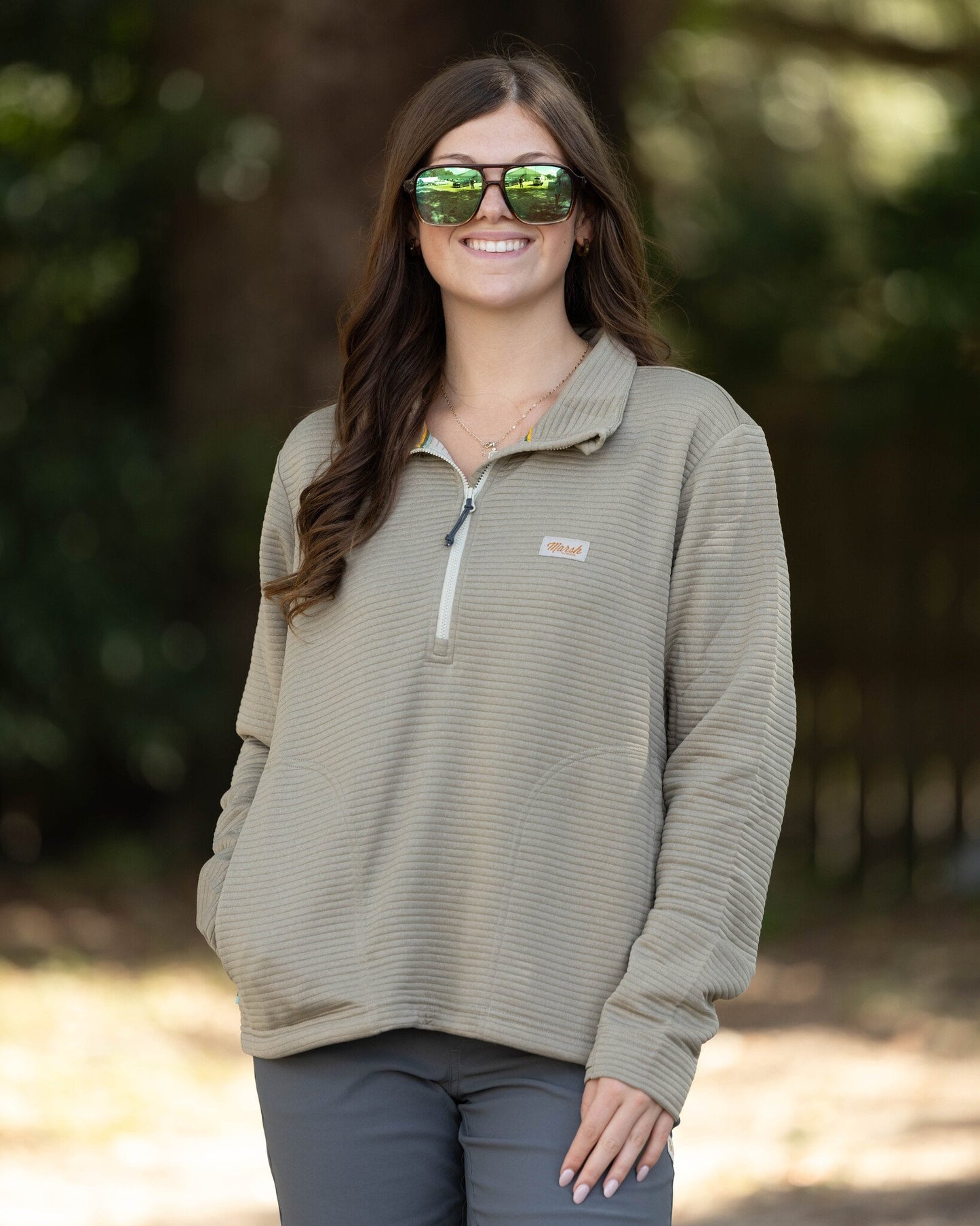 Marsh Wear Women's Sullivan 1/4 Zip Pullover Jacket