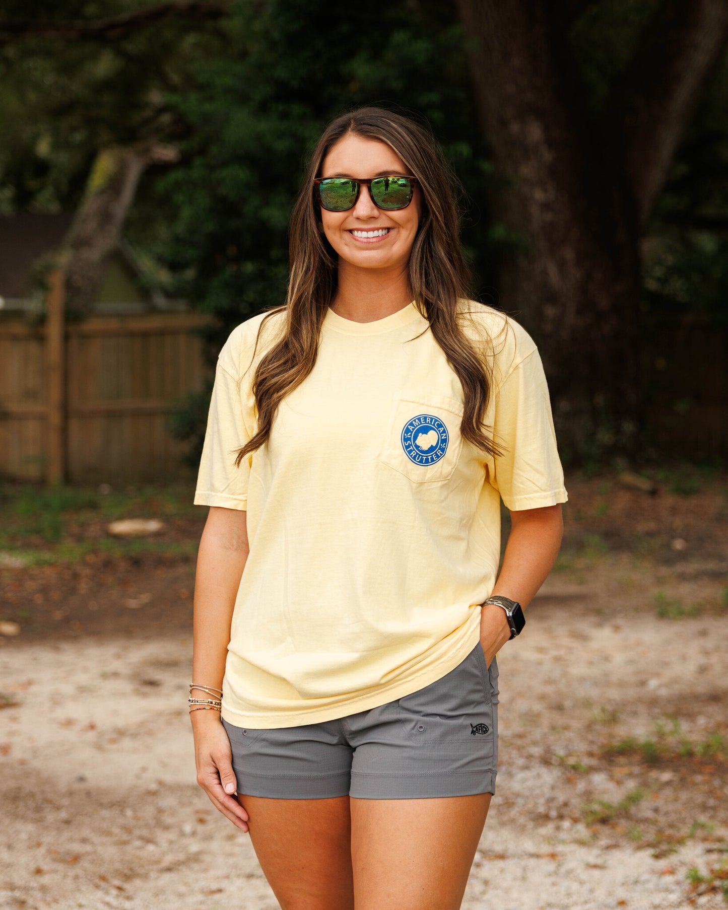 American Strutter American Feathers S/S TEE Shirt