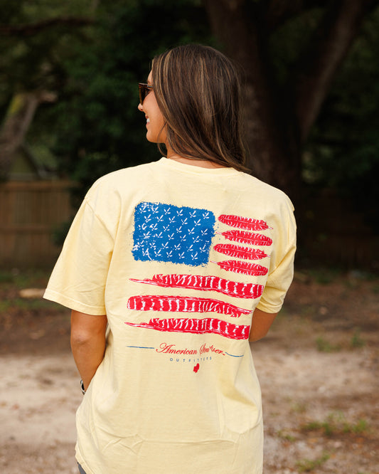 American Strutter American Feathers S/S TEE Shirt