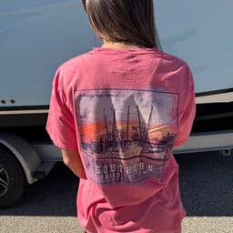Southern Fried Cotton Pink Skies S/S TEE Shirt