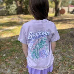 Southern Fried Cotton Youth Girls Saltwater Queen S/S TEE Shirt