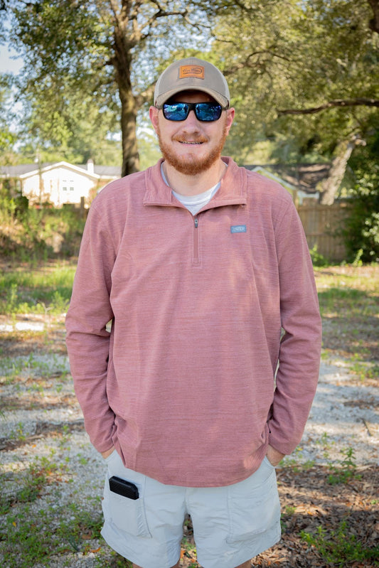 Aftco Men's Coastal Layer 1/4 Zip Jacket