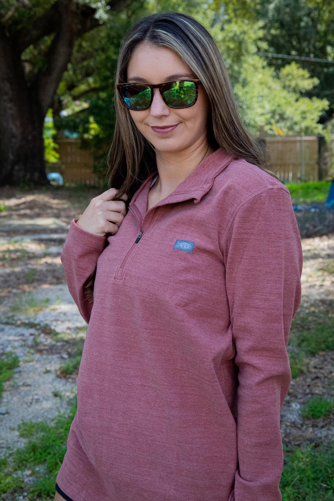 Aftco Men's Coastal Layer 1/4 Zip Jacket