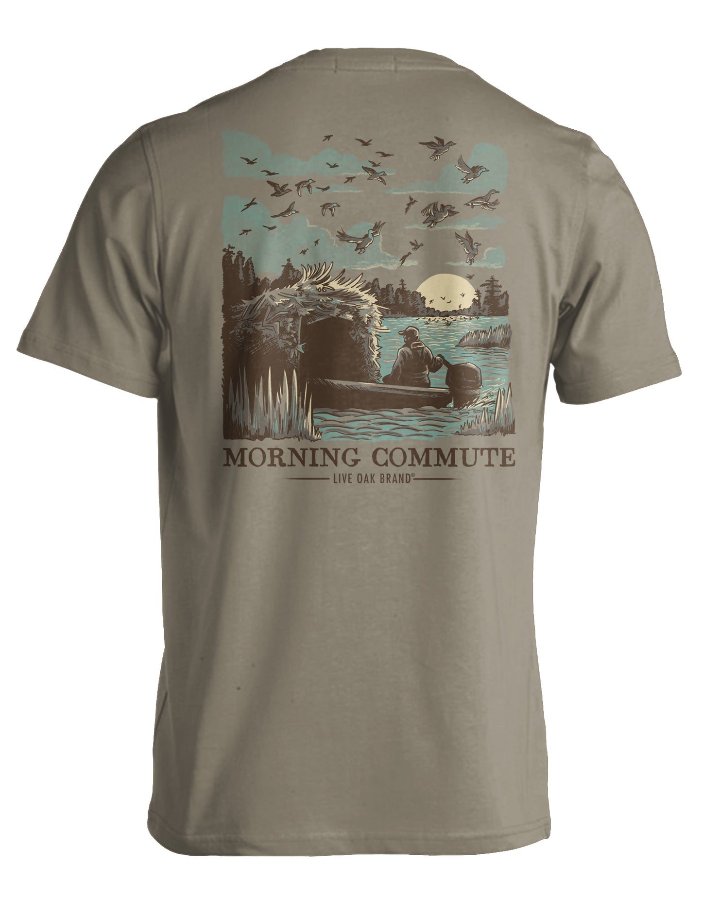 Live Oak Brand Morning Commute S/S TEE Shirt