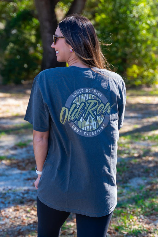 Old Row Outdoors 80s Camo Circle Pocket S/S TEE Shirt