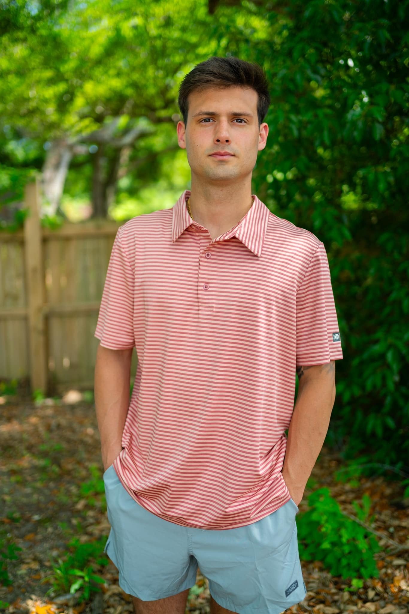 Aftco Men's Link Polo Shirt