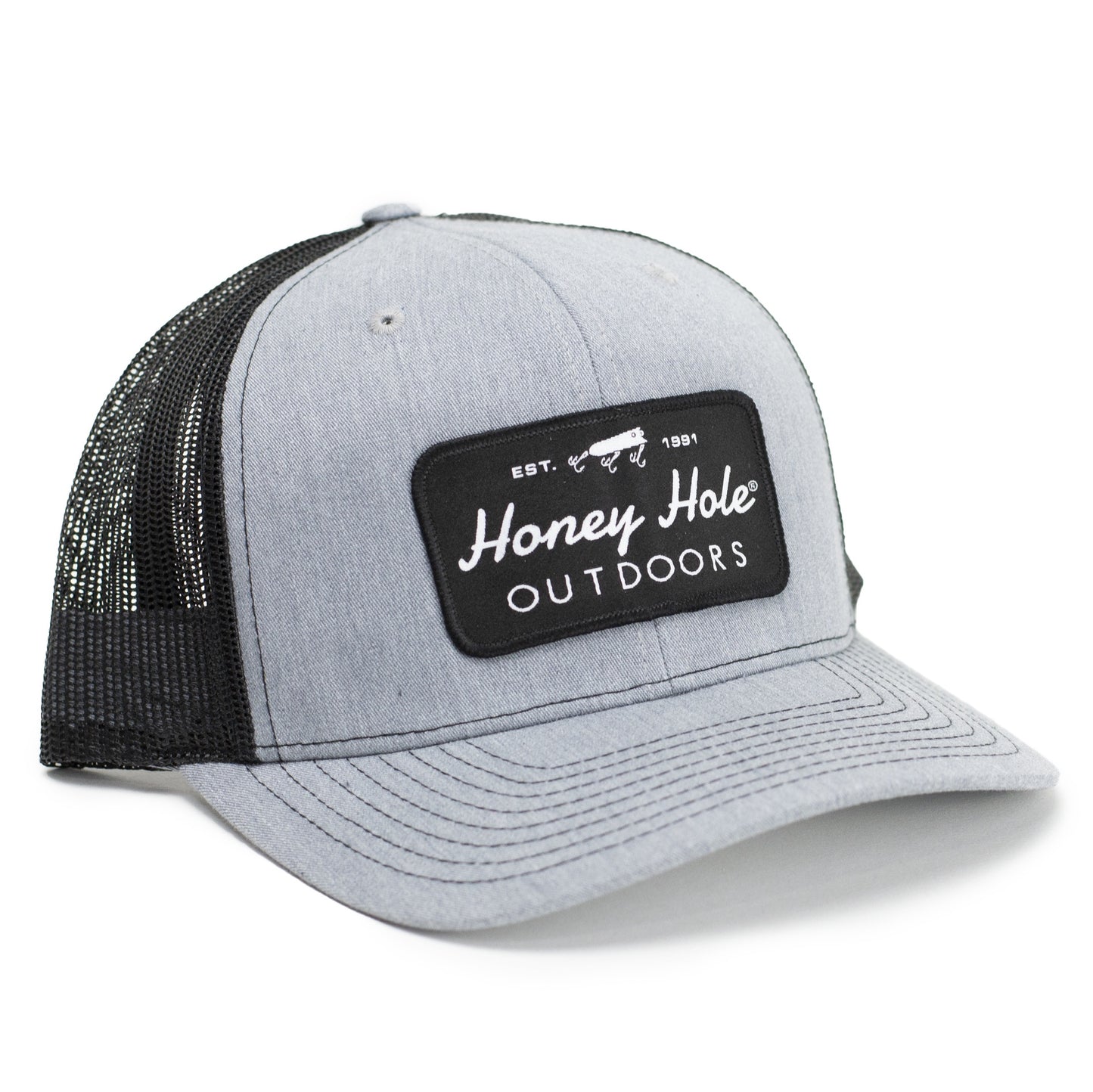 Honey Hole Outdoors OG REC Logo Patch Snapback Hat