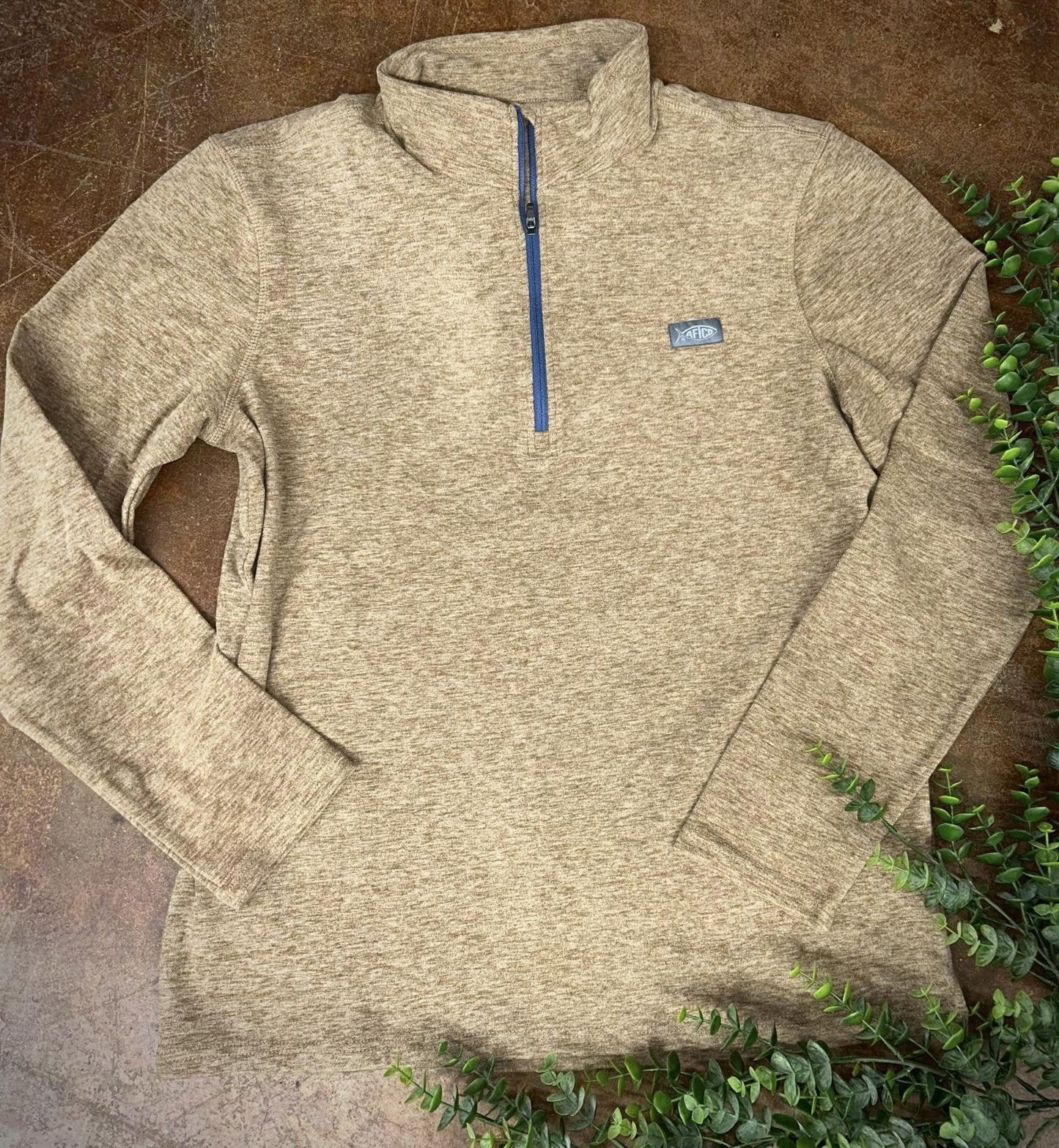 Aftco Men's Coastal Layer 1/4 Zip Jacket