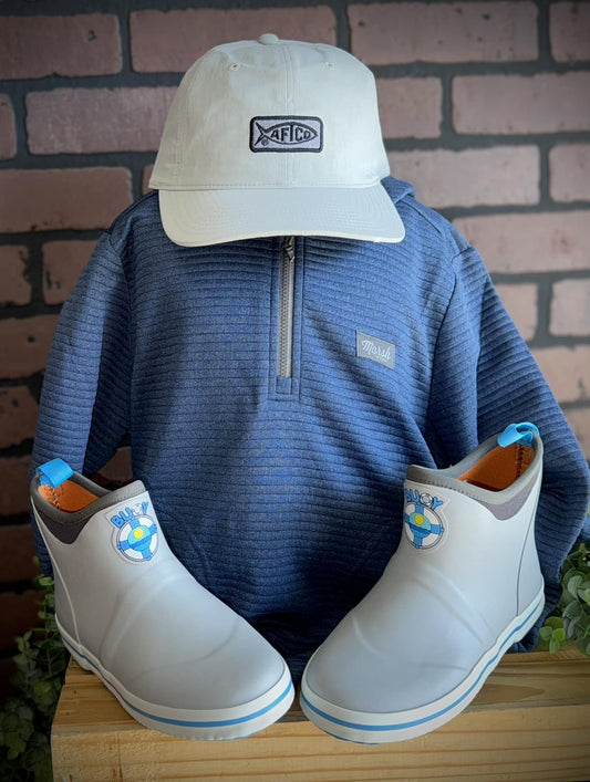 Marsh Wear Apparel Youth Sullivan Tech Hooded Pullover Jacket