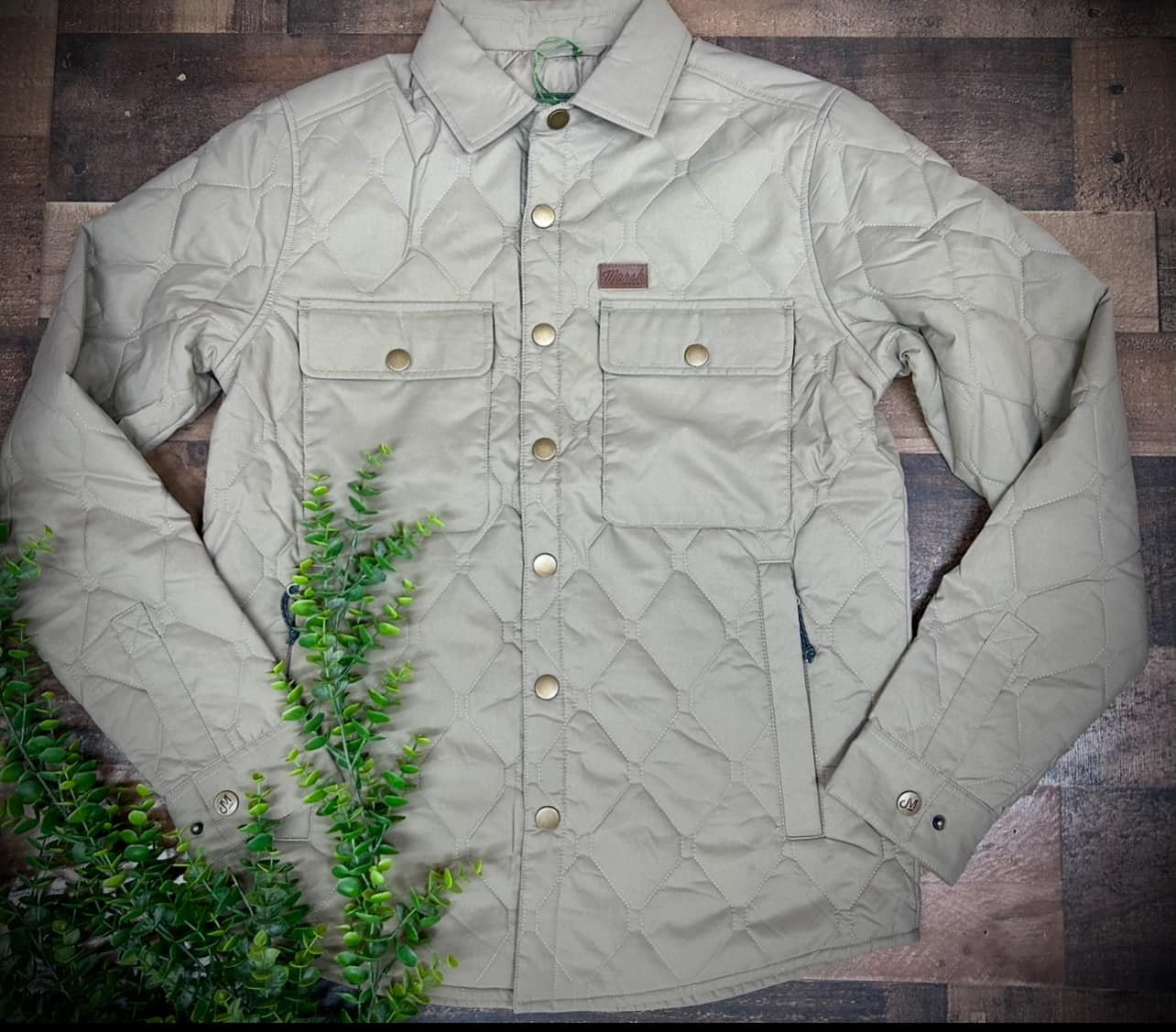 Marsh Wear Apparel Men's Saluda Puff Shacket