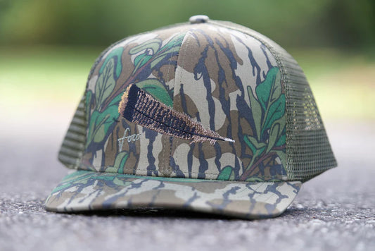 Freak Outdoors Turkey Feather Embroidered 112 Snapback Hat