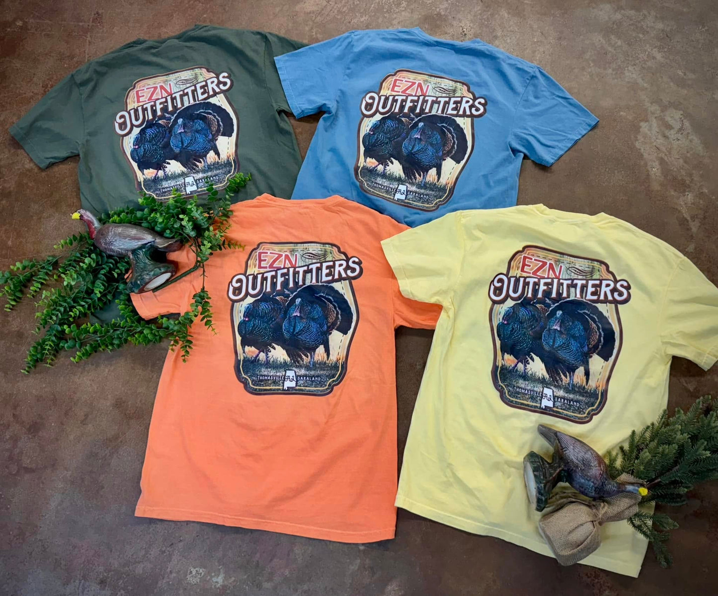 EZN Outfitters Double Turkey S/S TEE Shirt