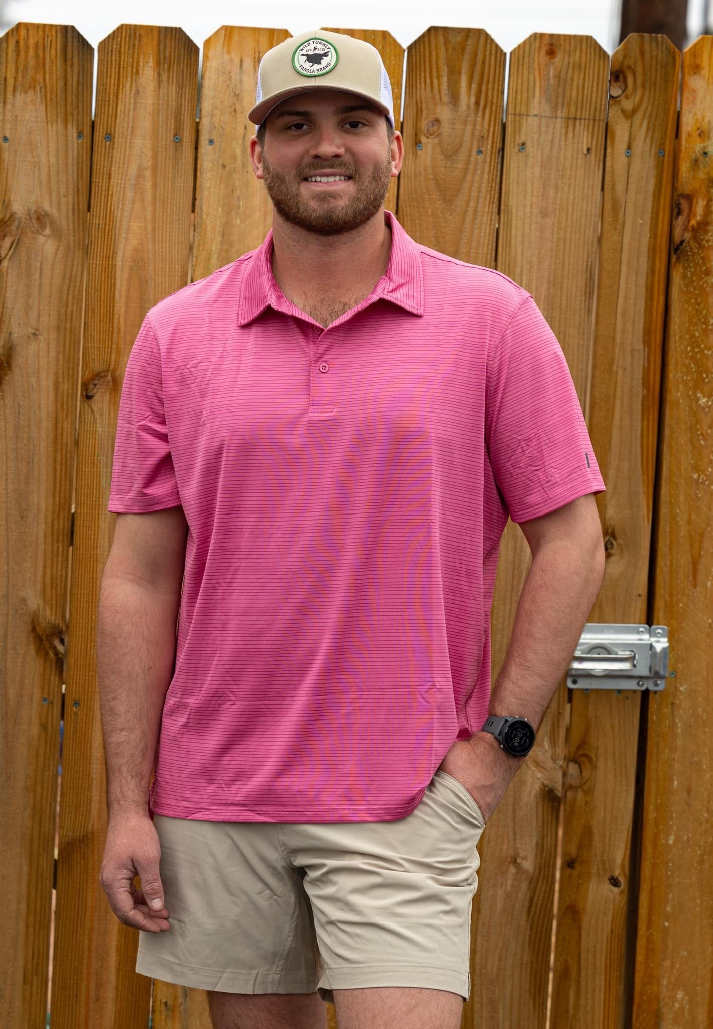 Aftco Men's Link Polo Shirt