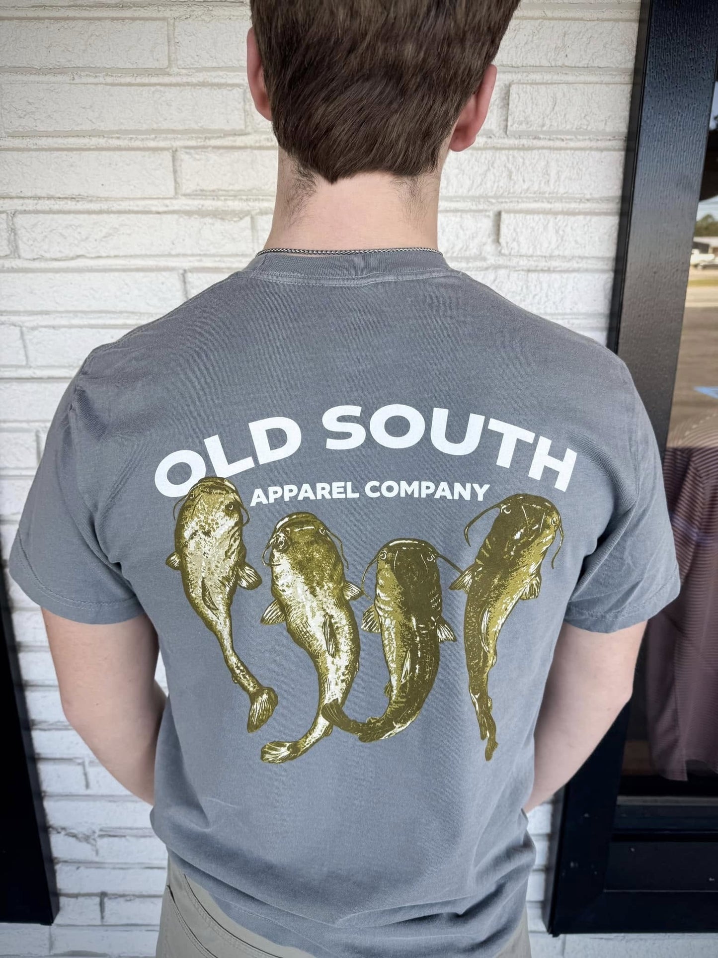 Old South Apparel Flat Head Catfish S/S TEE Shirt