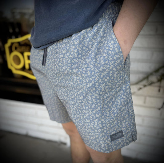 Aftco Men's Strike Short Printed Swim Trunk