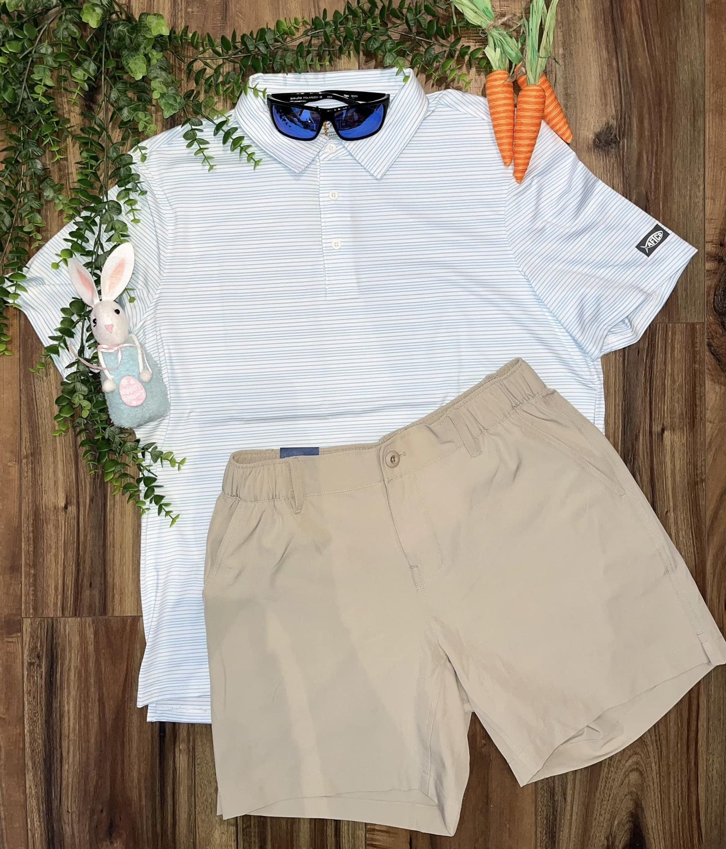 Aftco Men's Link Polo Shirt