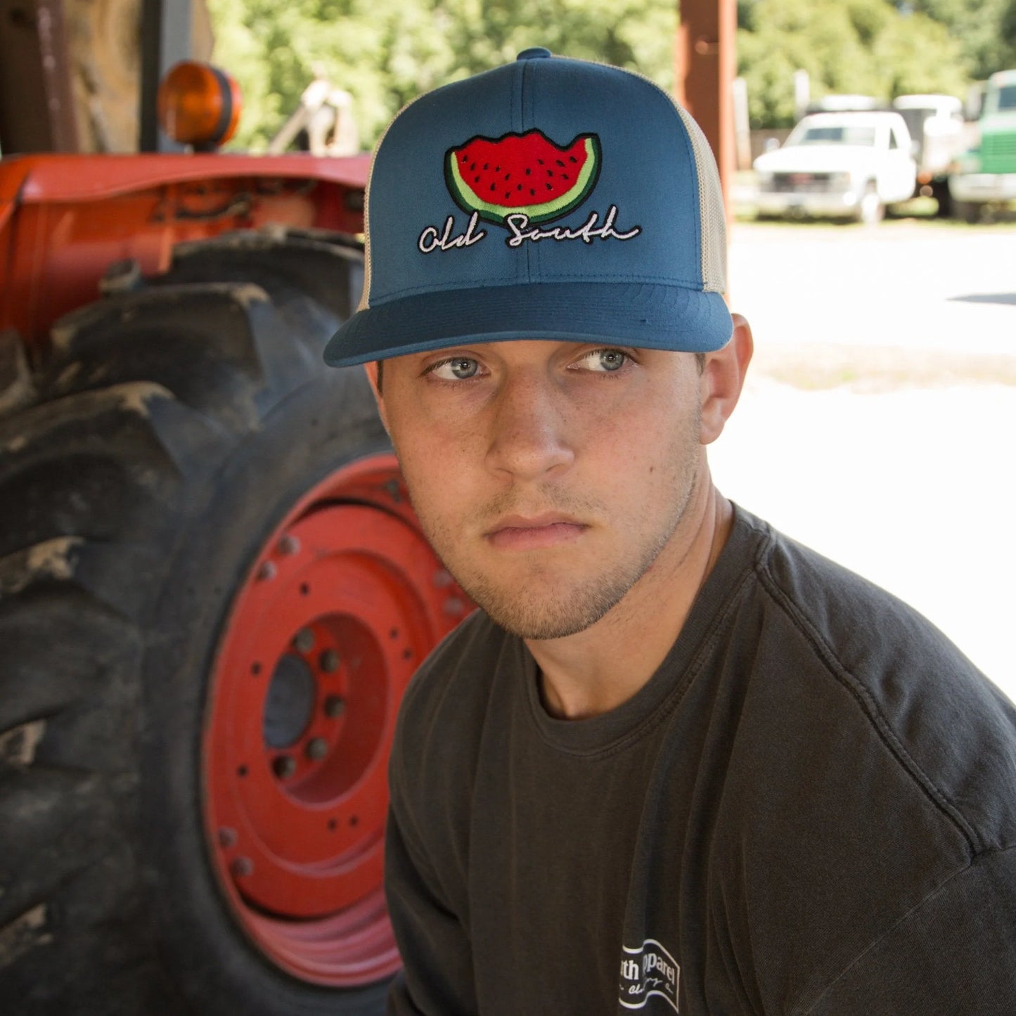 Old South Apparel Watermelon Bite Snapback Hat