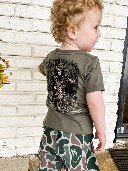 Roost Waterfowl Youth Roost Sasquatch S/S TEE Shirt