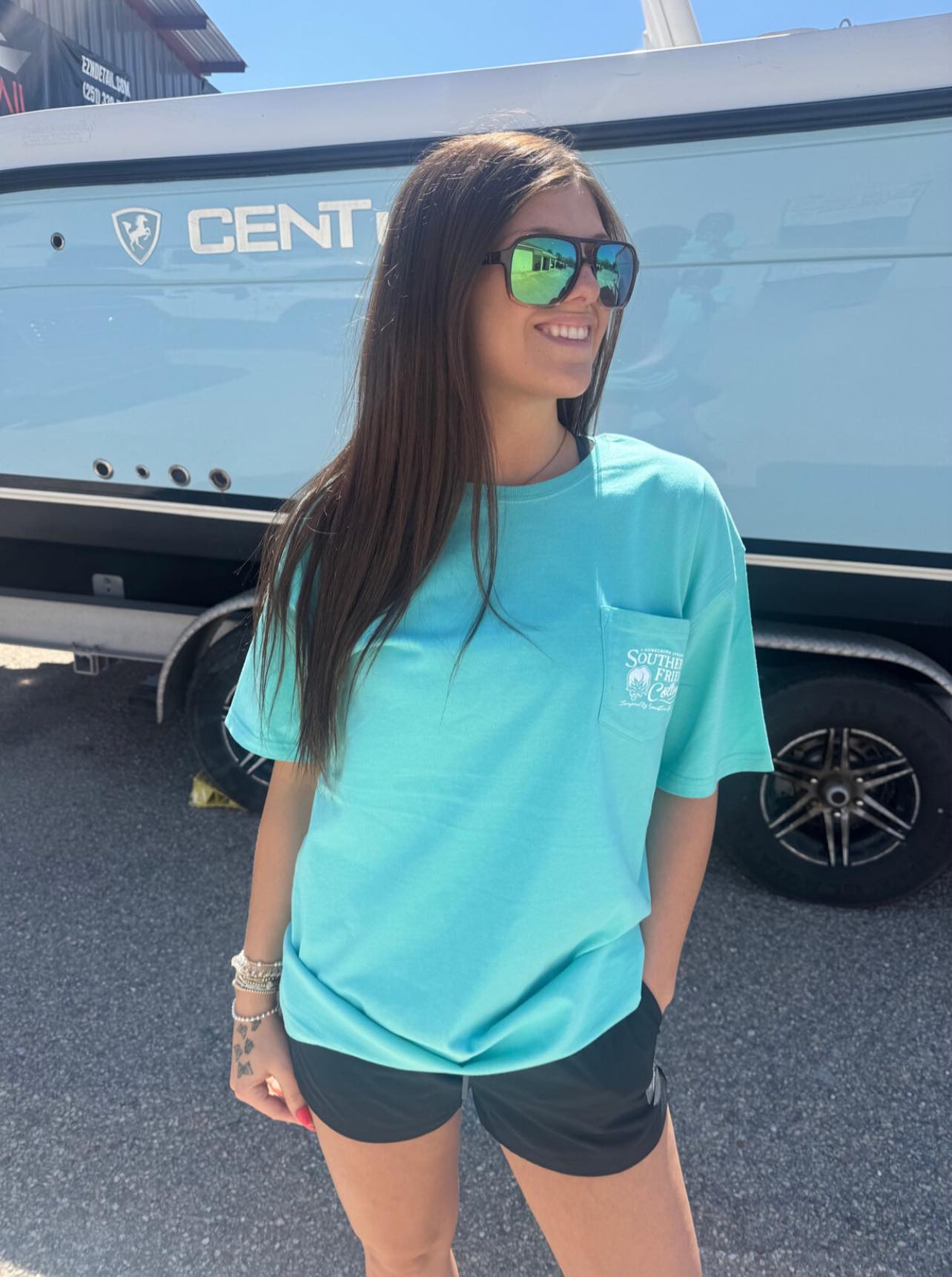 Southern Fried Cotton Women's Faith Hope Love S/S TEE Shirt