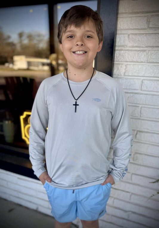 Aftco Youth Samurai 2 L/S Performance Shirt