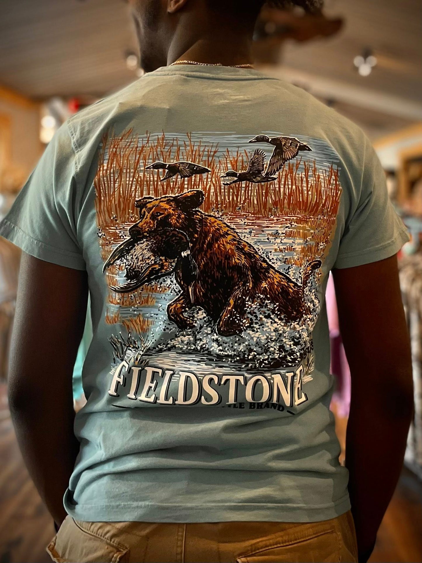 Fieldstone Outdoors Retriever Splash S/S TEE Shirt