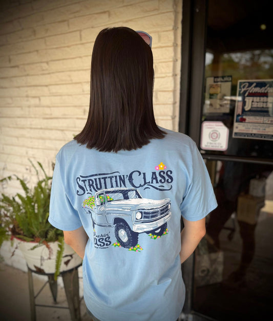 Struttin' Cotton Women's Class & Sass S/S TEE Shirt