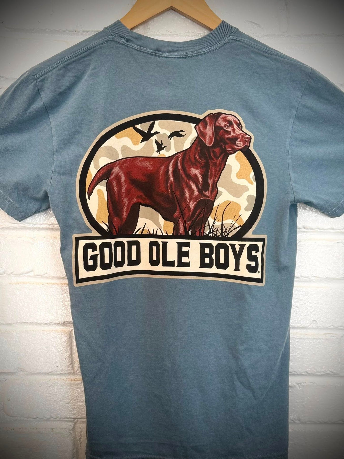 Good Ole Boy Chocolate Lab Camo S/S TEE Shirt