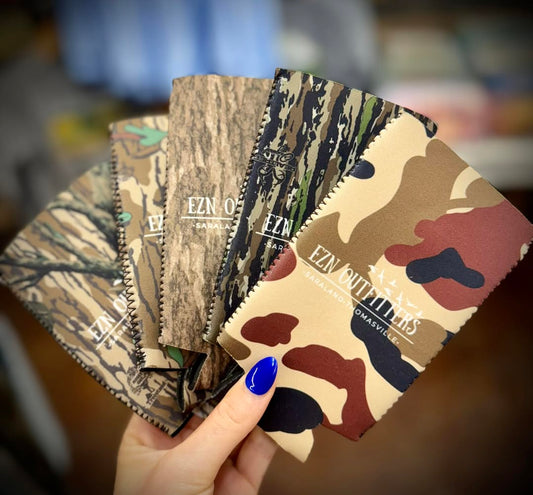EZN Outfitters Camo Magnetic Neoprene Koozie