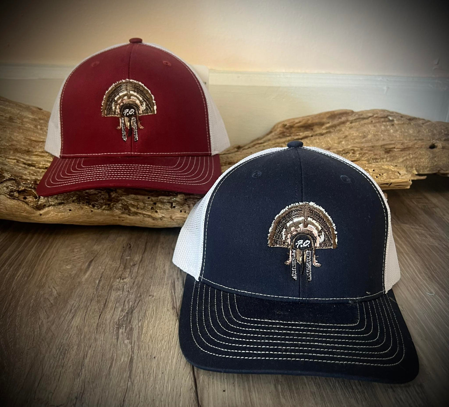 Freak Outdoors Turkey Fan Embroidered Snapback Hat