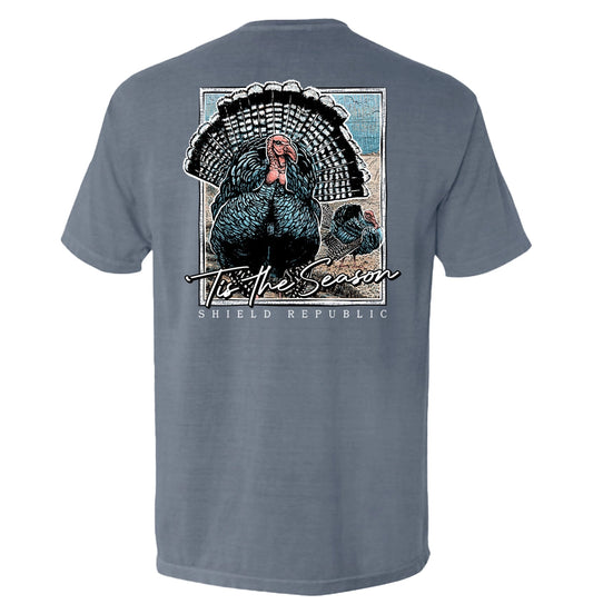 Shield Republic Tis the Season Turkey S/S Pocket TEE Shirt