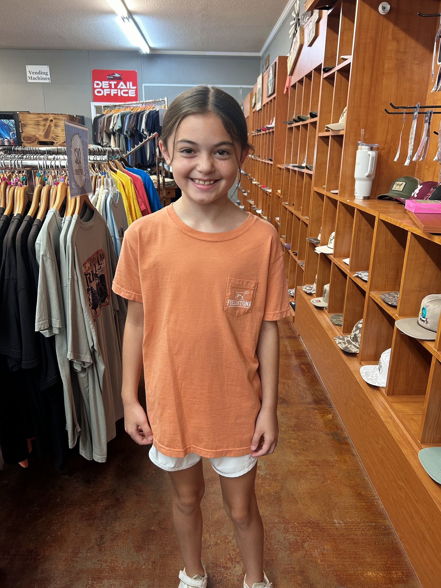 Fieldstone Outdoors Youth Fetch Em' Up S/S TEE Shirt