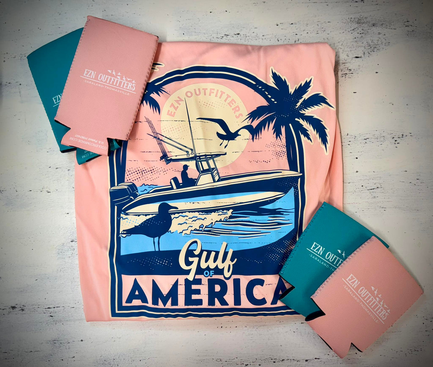 EZN Outfitters Gulf of America L/S Performance Shirt