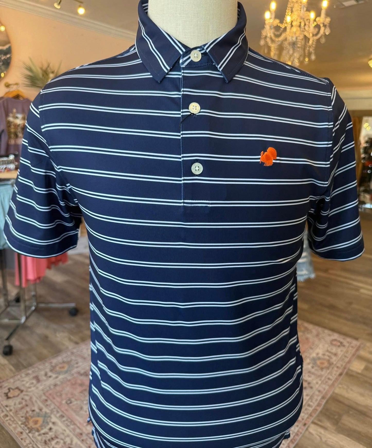 American Strutter Men's Performance Polo Shirt