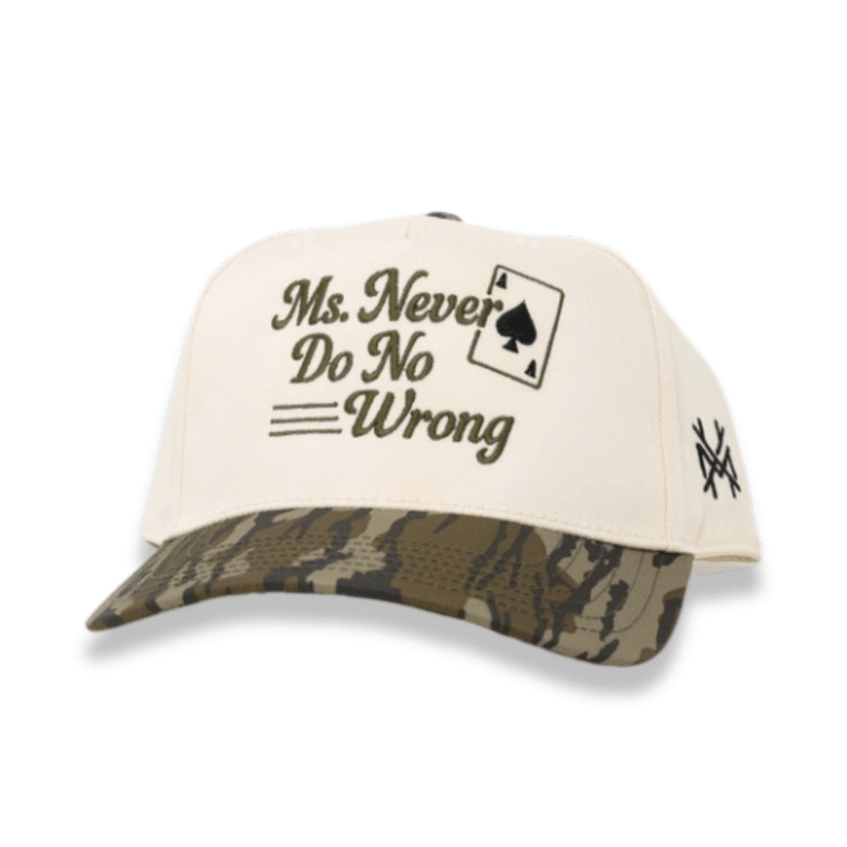 Mad Hatter Women's Ms. Never Do No Wrong Trucker Hat