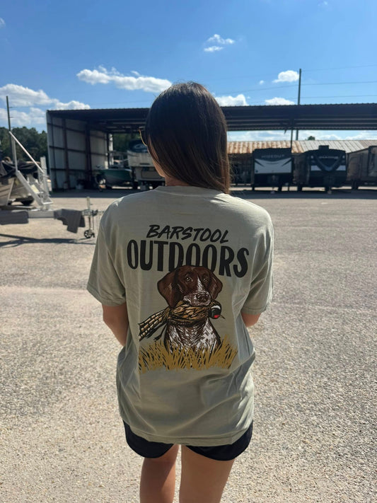 Barstool Outdoors BSO Hunting GSP Pocket S/S TEE Shirt