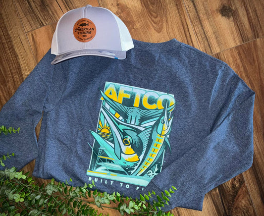 Aftco Youth Billed L/S TEE Shirt