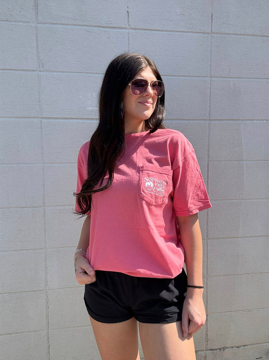 Southern Fried Cotton Women's Tied & True S/S TEE Shirt