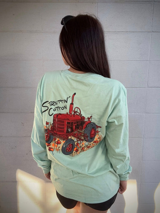 Struttin Cotton Women's After the Season L/S TEE Shirt