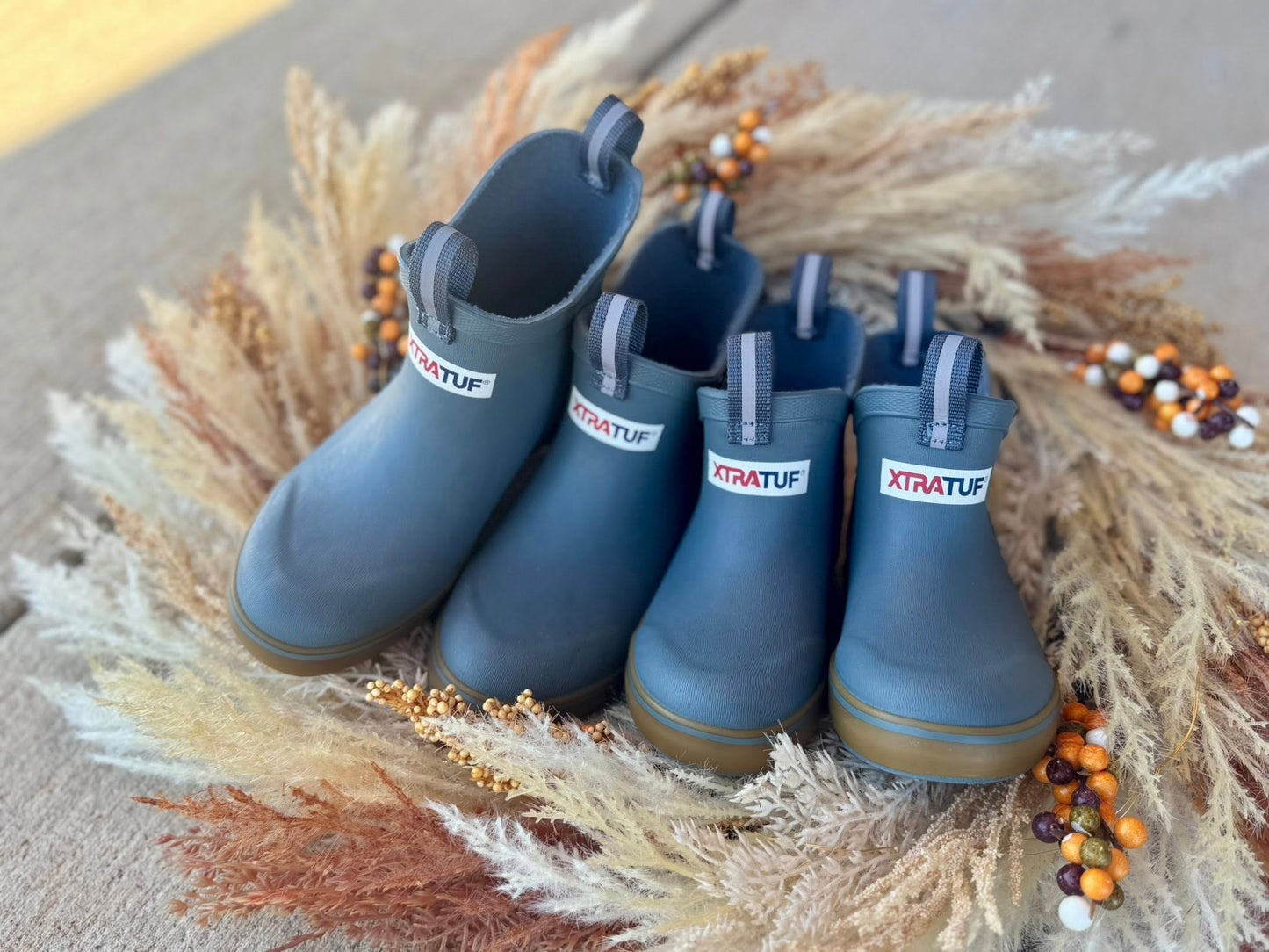 XtraTuf Youth Little/Big Kids Ankle Deck Boot