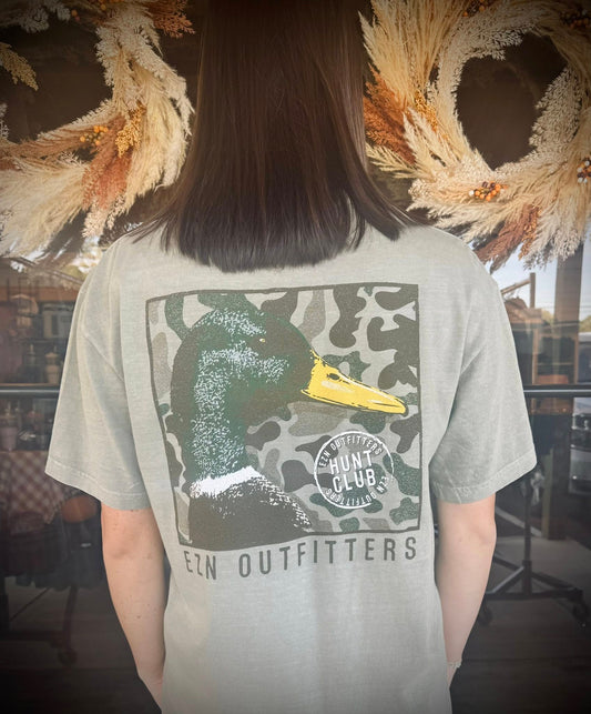 EZN Outfitters Old School Camo Duck Head S/S TEE Shirt