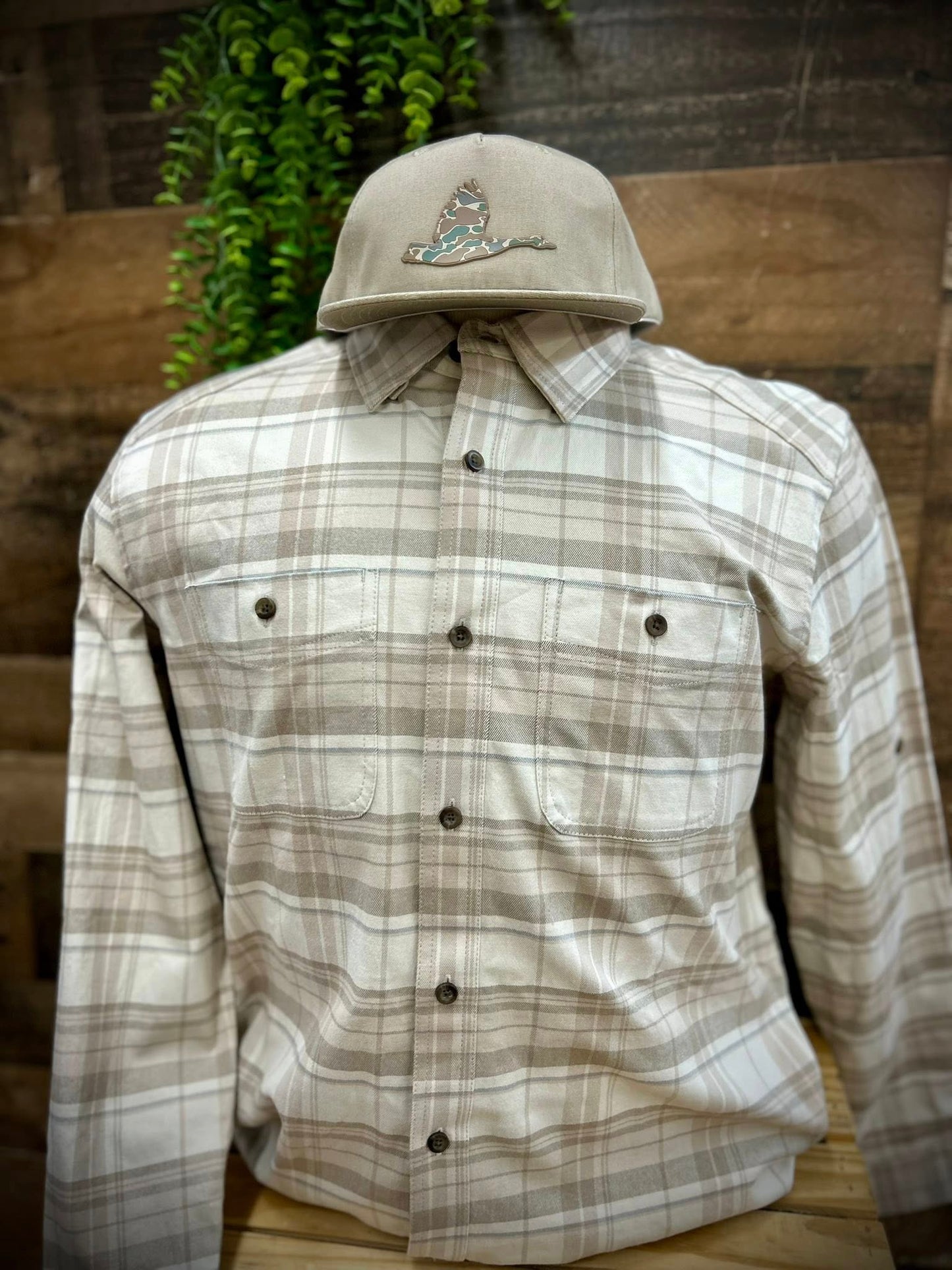 Marsh Wear Apparel Men's Westerly Flannel L/S Button Down Shirt