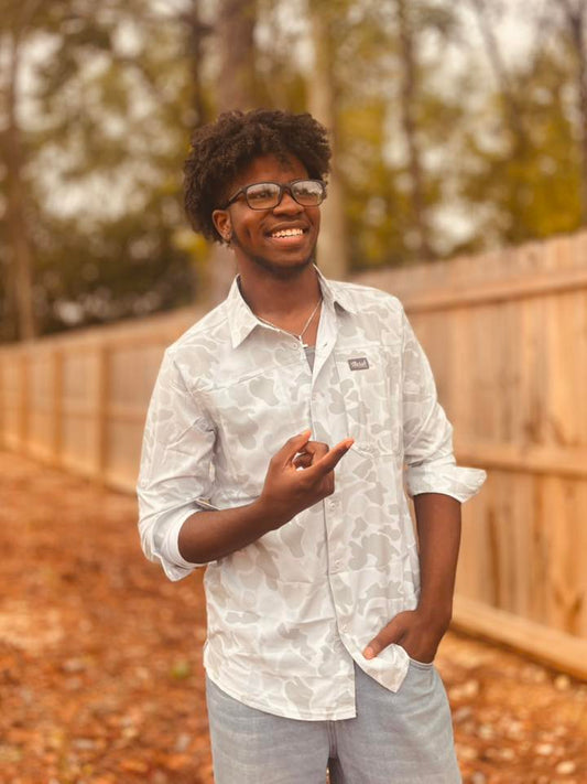 Marsh Wear Apparel Lenwood HG Tech L/S Button Down Shirt