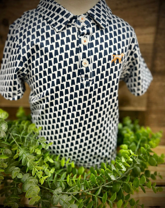 Fieldstone Outdoors Youth AU State Pride Polo