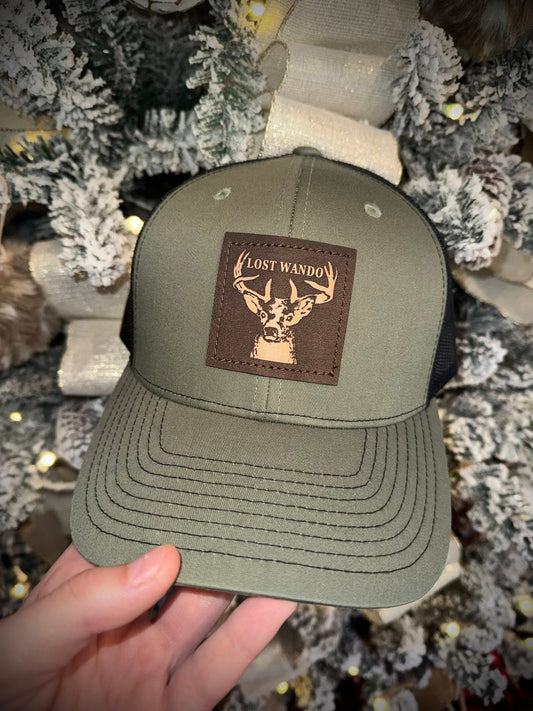 Lost Wando Buck Trophy Patch Snapback Hat