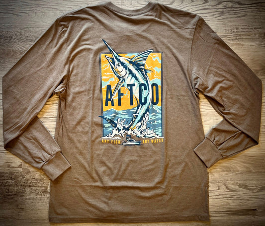 Aftco Men's Wander L/S TEE Shirt